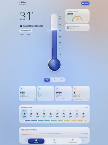 Temperatura Interna iPad screenshot 1