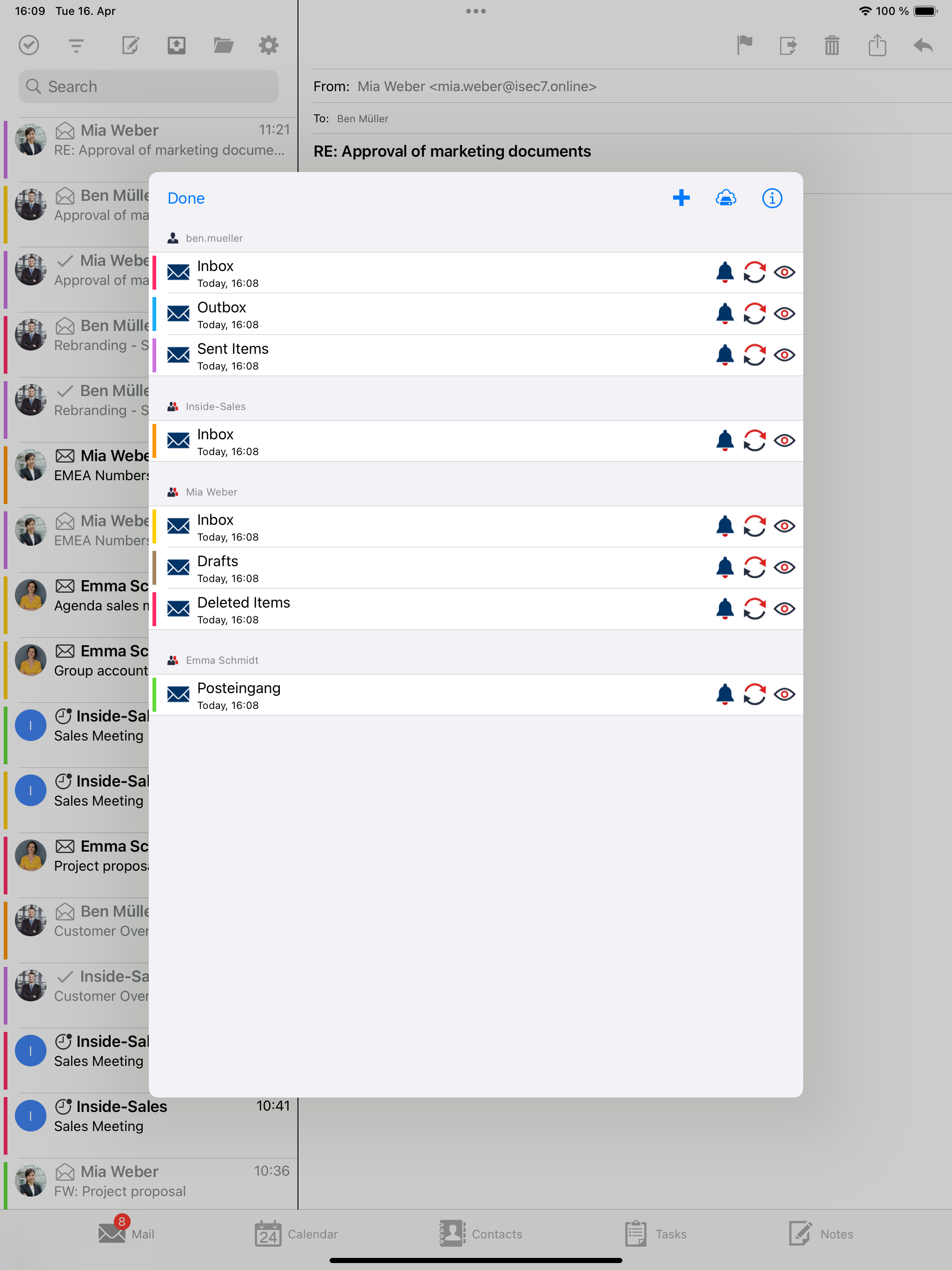 ISEC7 MAIL for Ivanti