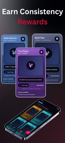 TrackForge - Workout Tracker Screenshot 3 of 6