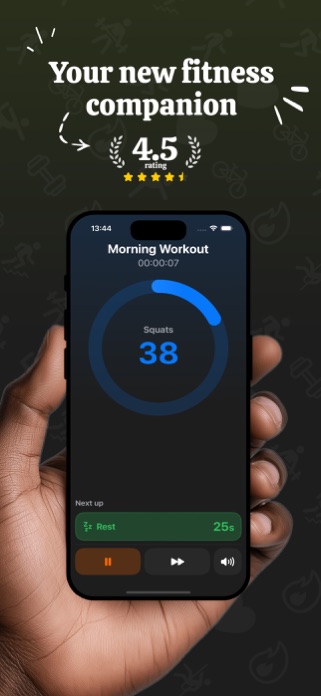 Create Workout: Fitness Timer Screenshot 1 of 3