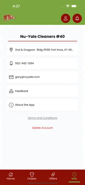 Nu-Yale Cleaners screenshot 3