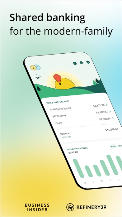 Zeta Joint Account Screenshot