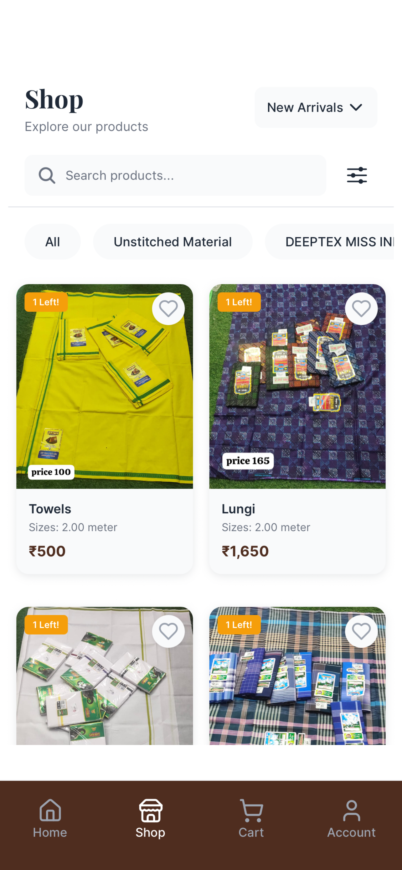 Rajlaxmi Textiles screenshot 2