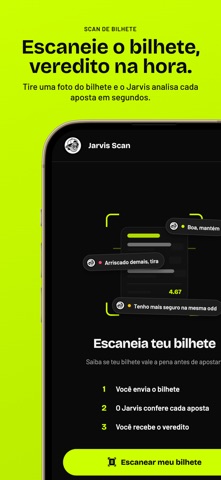 Jarvis Bet: Palpites & Coach iPhone screenshot 3
