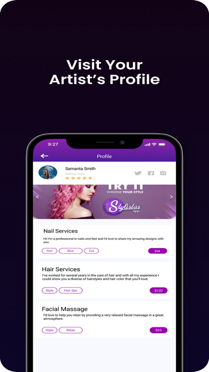 Stylistas App screenshot-5