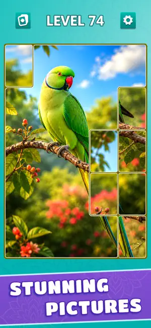 PictureSort: Jigsaw Solitaire screenshot 1