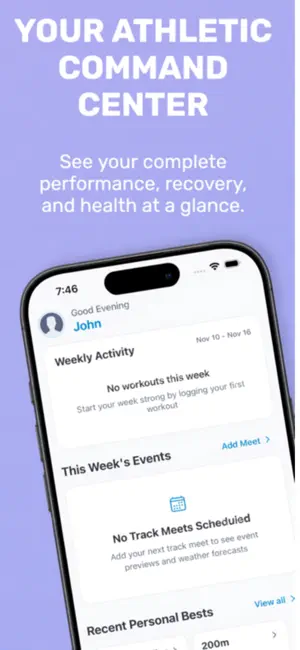 TrackIt: Track & Field screenshot 1