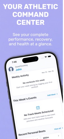 TrackIt: Track & Field Screenshot 1 of 8