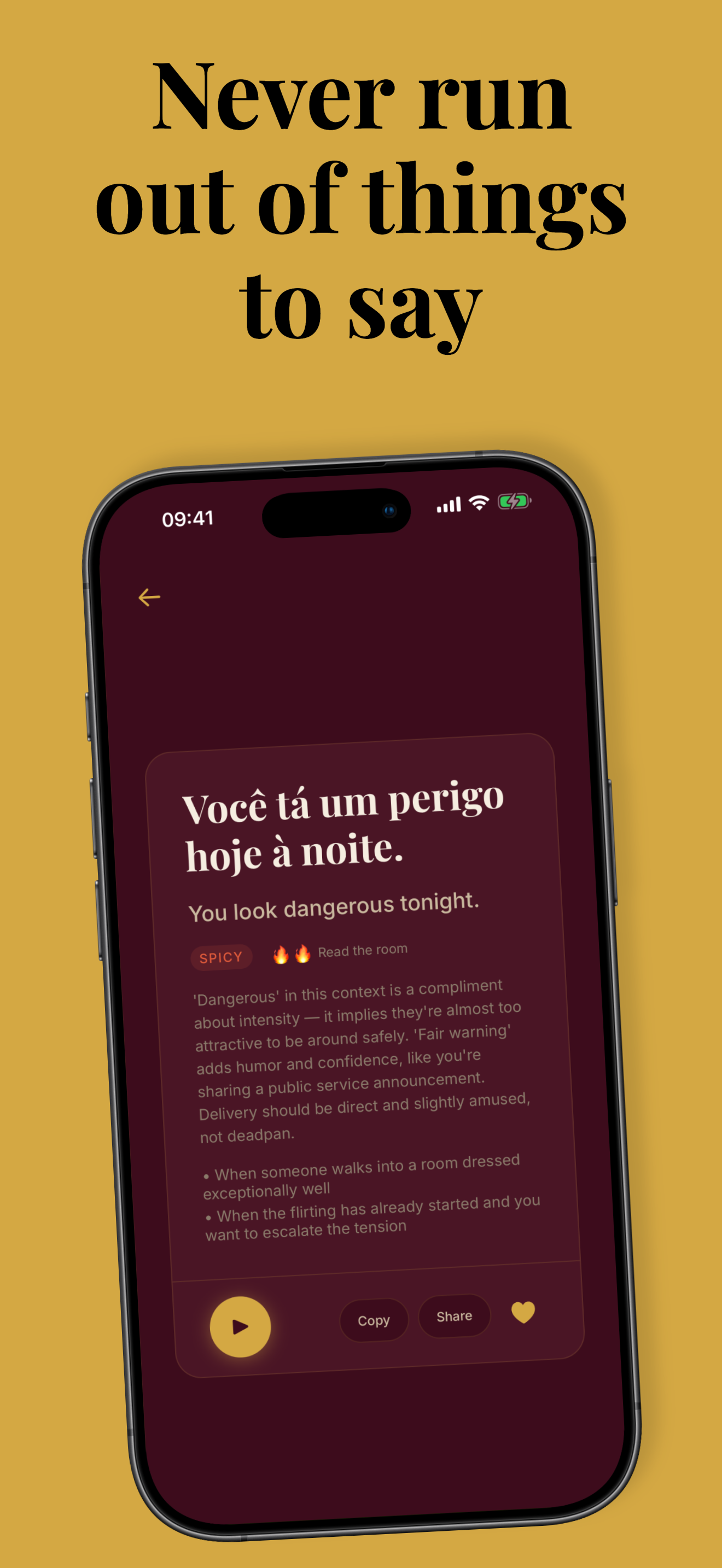 SideTalk: Flirt Translator
