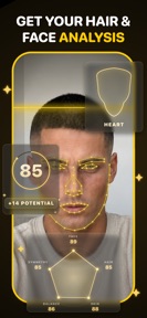 Hairstyle Try On AI: Glancely screenshot