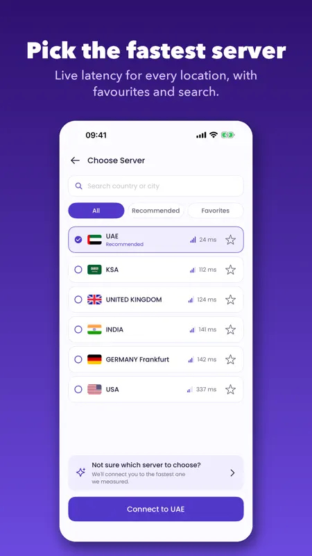 GetVPN: Fast & Private VPN screenshot 4 of 6