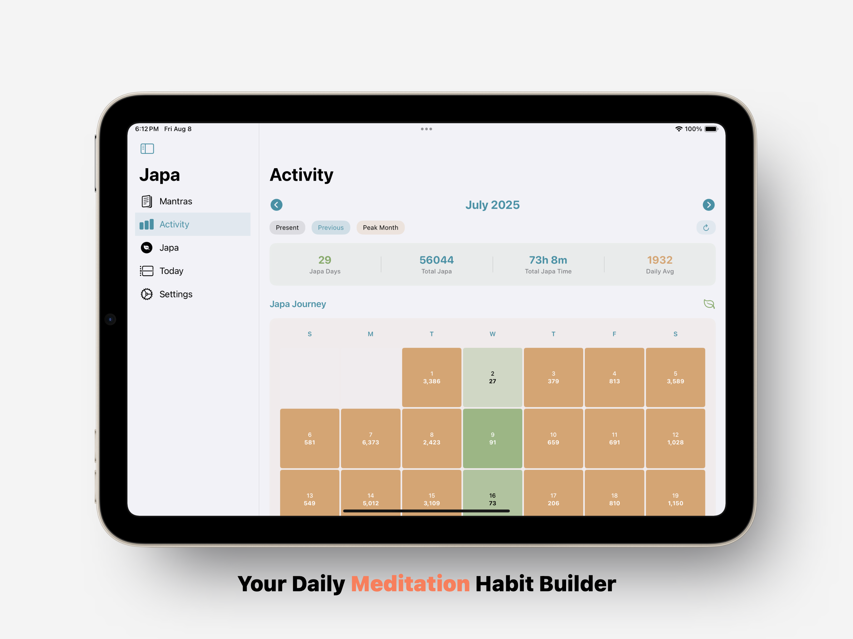 Japa - Habit Builder