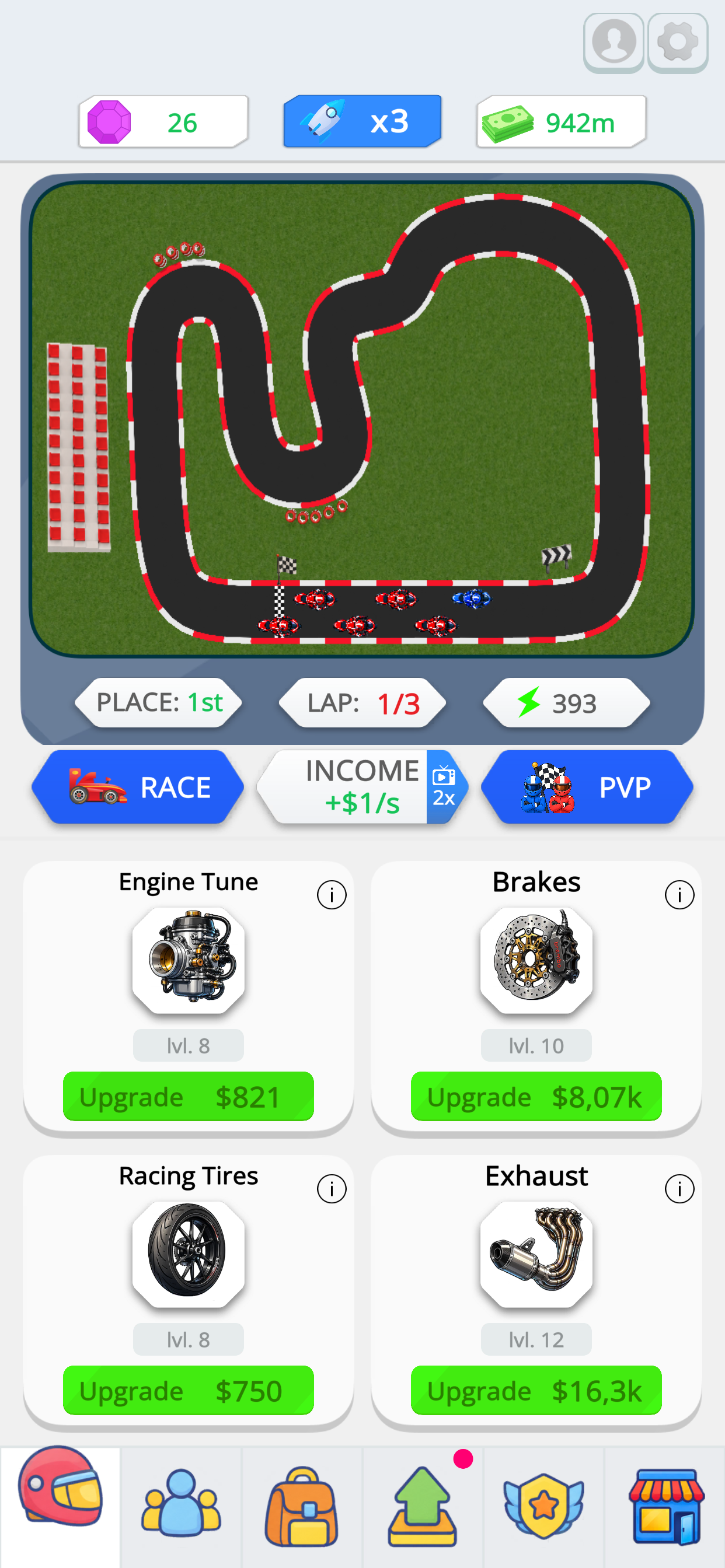 Race Hero: Idle Car Tycoon screenshot 5