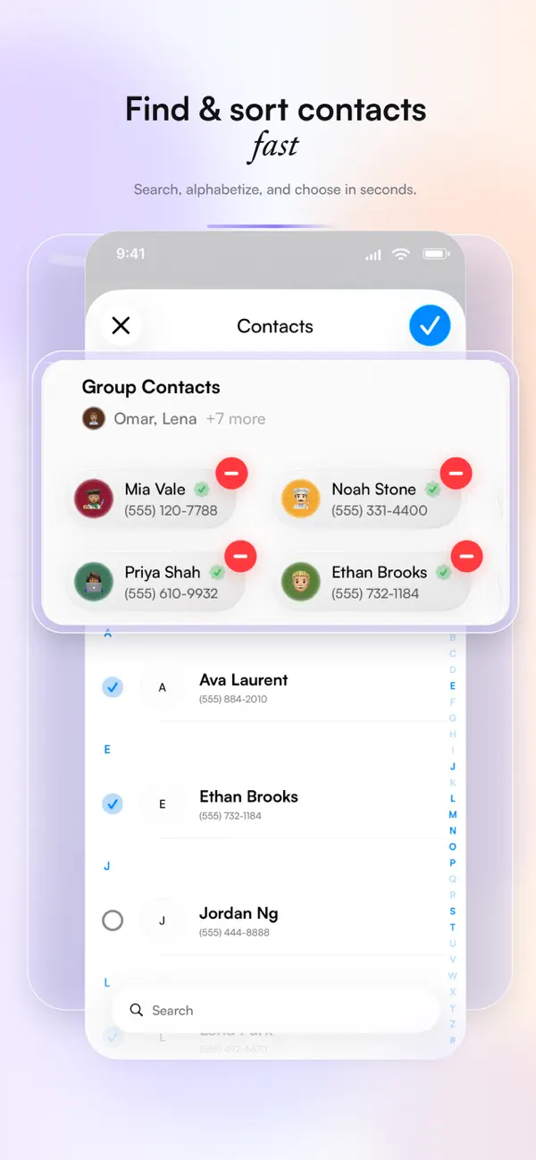 Screenshot #3 pour Broadcast Buddy: Mass Text