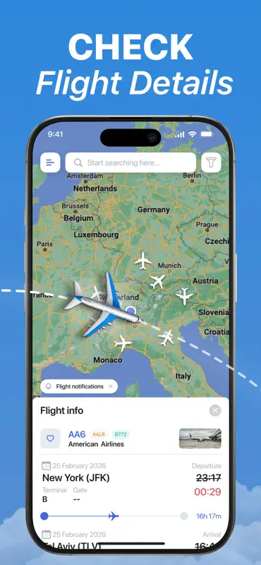 Flight Tracker Airplane Radar screenshot 1 of 8
