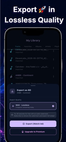 8D Studio & Audio Player Screenshot 7 of 7