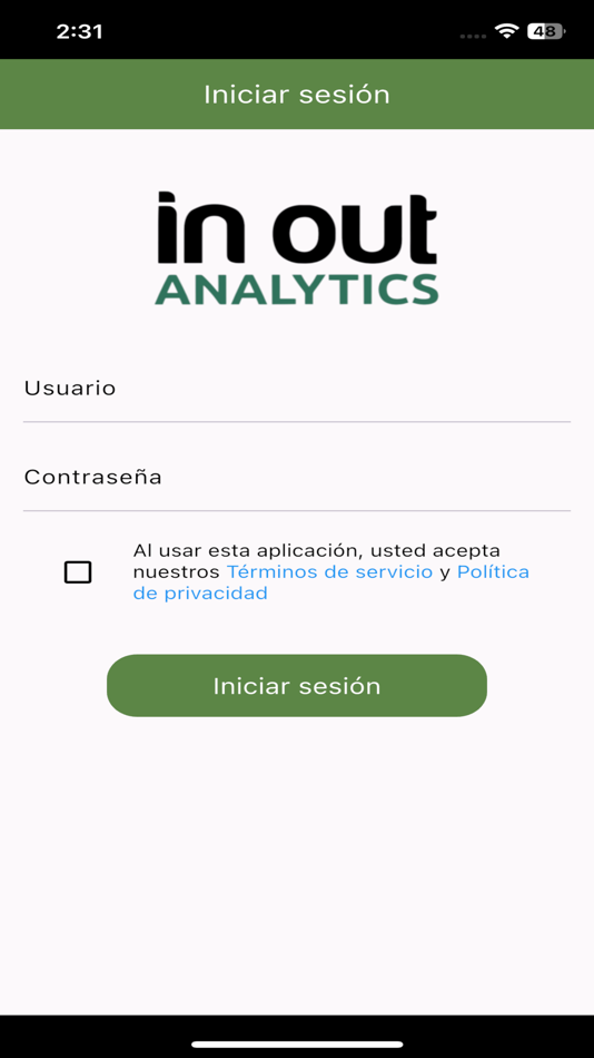 #1. InOut Analytics (iOS) 由: Arie Shalev
