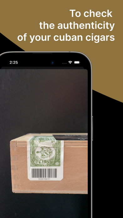 Habanos Cigar Authenticator Screenshot