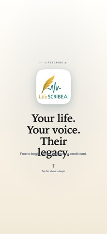 LifeScribe AI iPhone screenshot