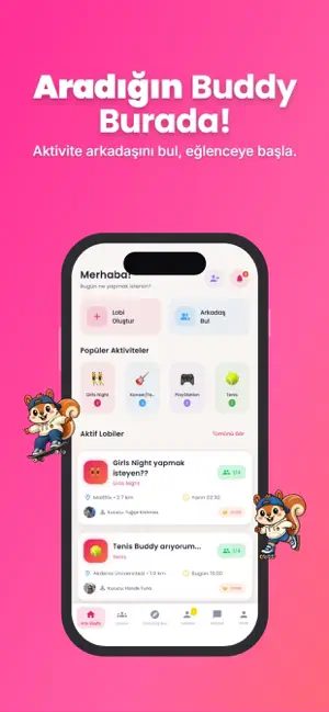 Buddy Match: Aktivite Arkadaşı screenshot 1