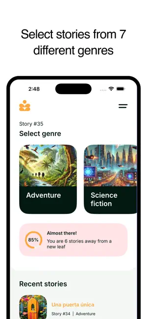 Langro Stories screenshot 1
