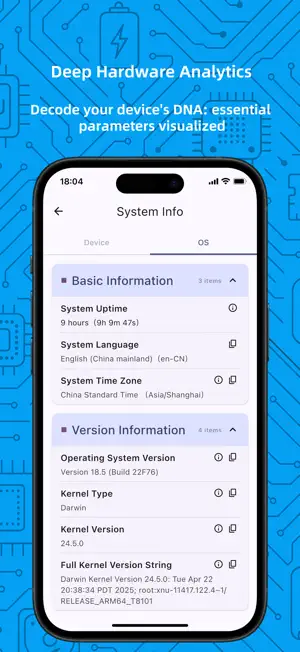 Device Info X screenshot 3