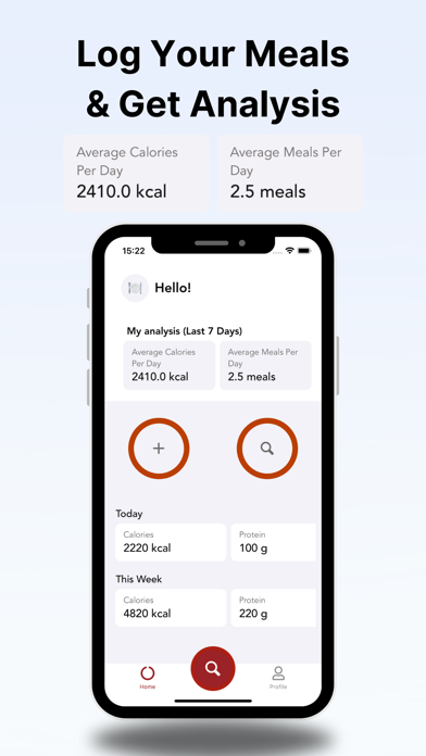 Calorie Scanner: Meal Analyzer Screenshot