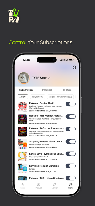 TYPA - Restock Tracker Screenshot 6 of 6