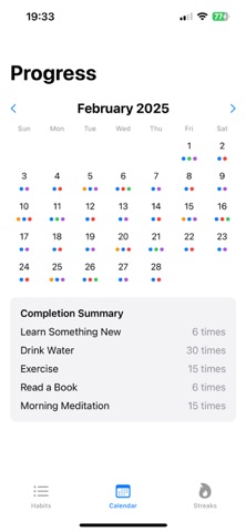 Track Habit Quick screenshot