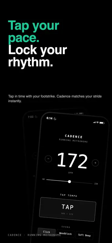 Cadence Running Metronome screenshot 5 of 5