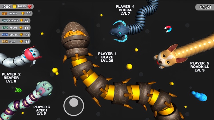 Tangled Worms Clash screenshot-5