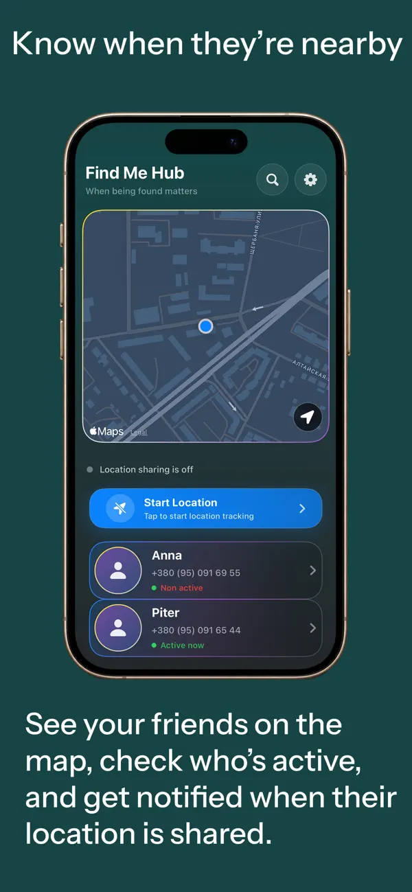 Screenshot #1 pour Find Me Hub