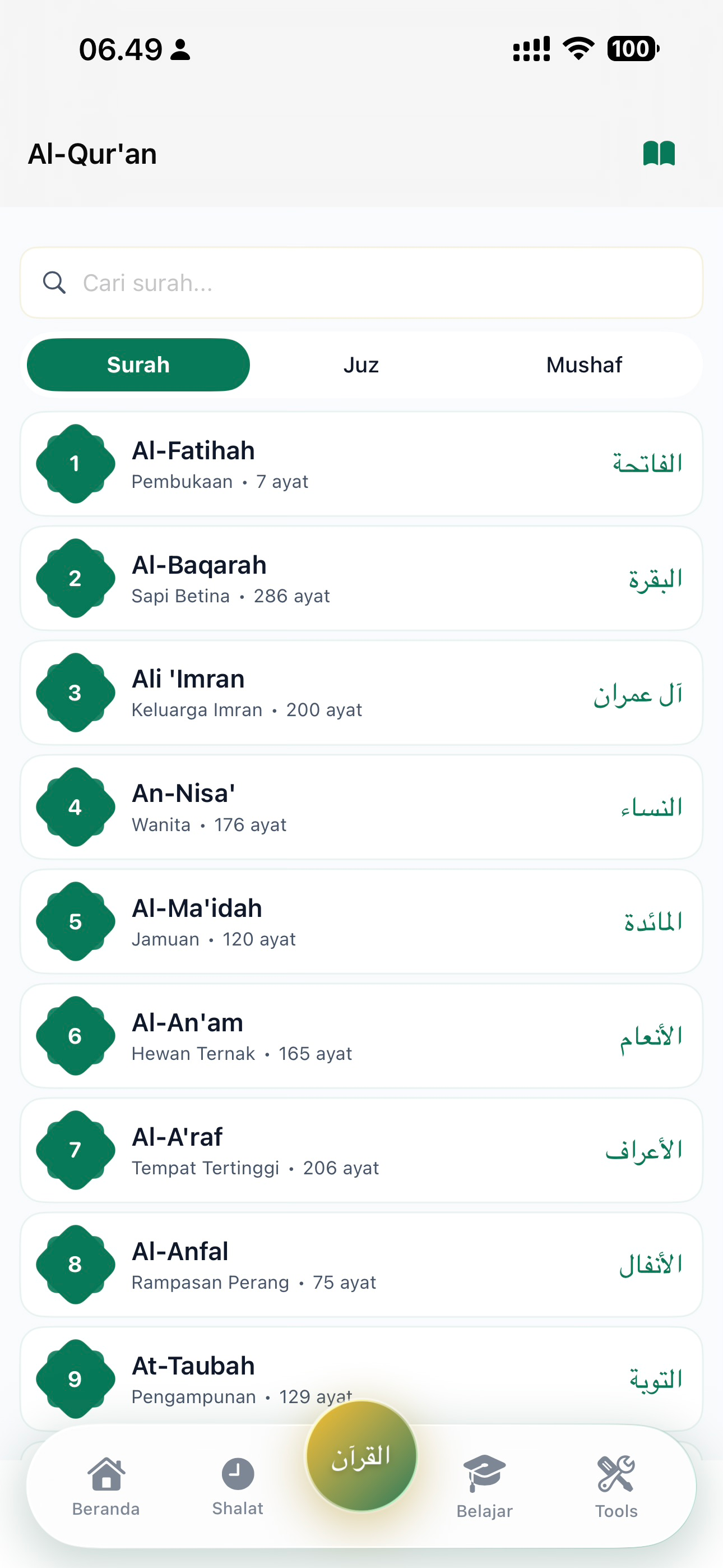 Belajar Al-Qur'an dan Shalat screenshot 9
