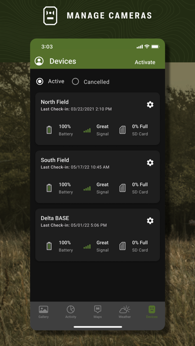 Moultrie Screenshot