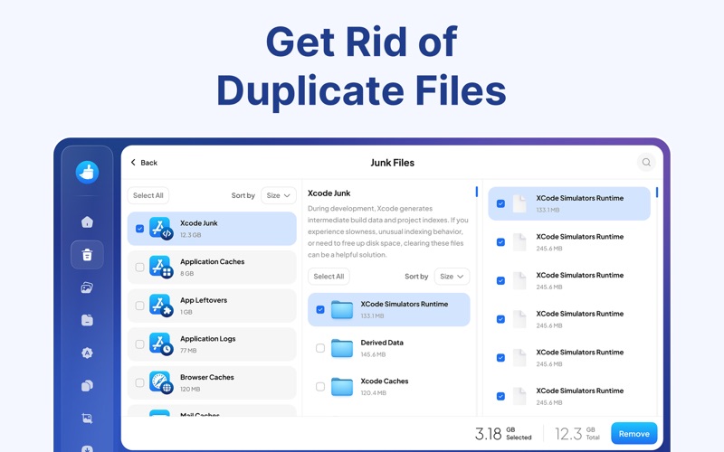 Cleaner App - Clean Disk Space Screenshot