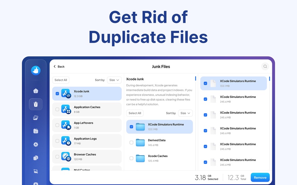 #3. Cleaner App - Clean Disk Space (macOS) 由: NETSUN LLC