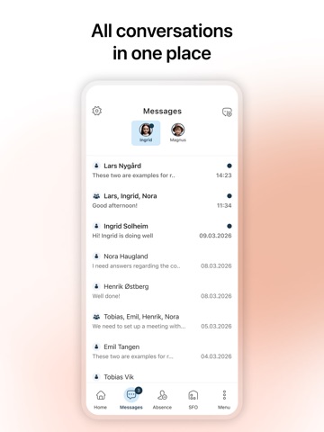 Flyt Foresatt App Store preview screenshot 8