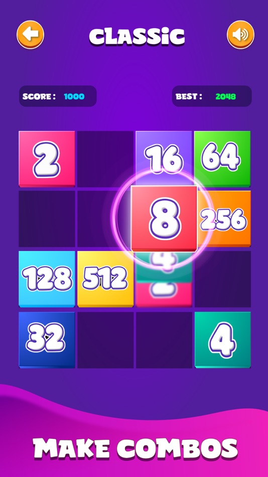 #1. 2048 Pro : Block Merge (iOS) 由: HuriyaSoft Studios