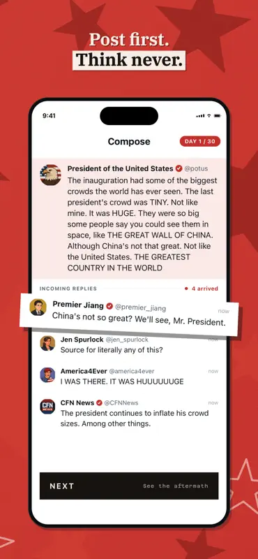 Okay, Mr. President - Game screenshot 2 of 5