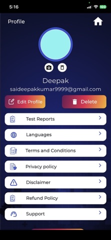AmruthSwasthBharath iPhone screenshot 3