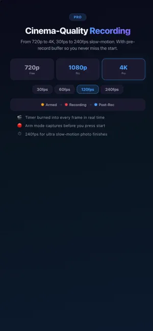 RaceTimerPro - Race Timing screenshot 2