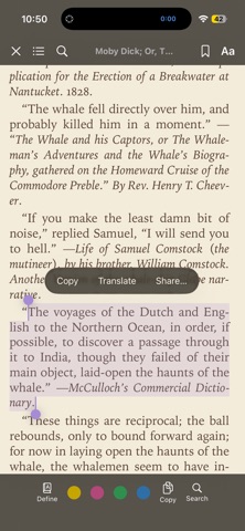Sutra — eBook Reader screenshot