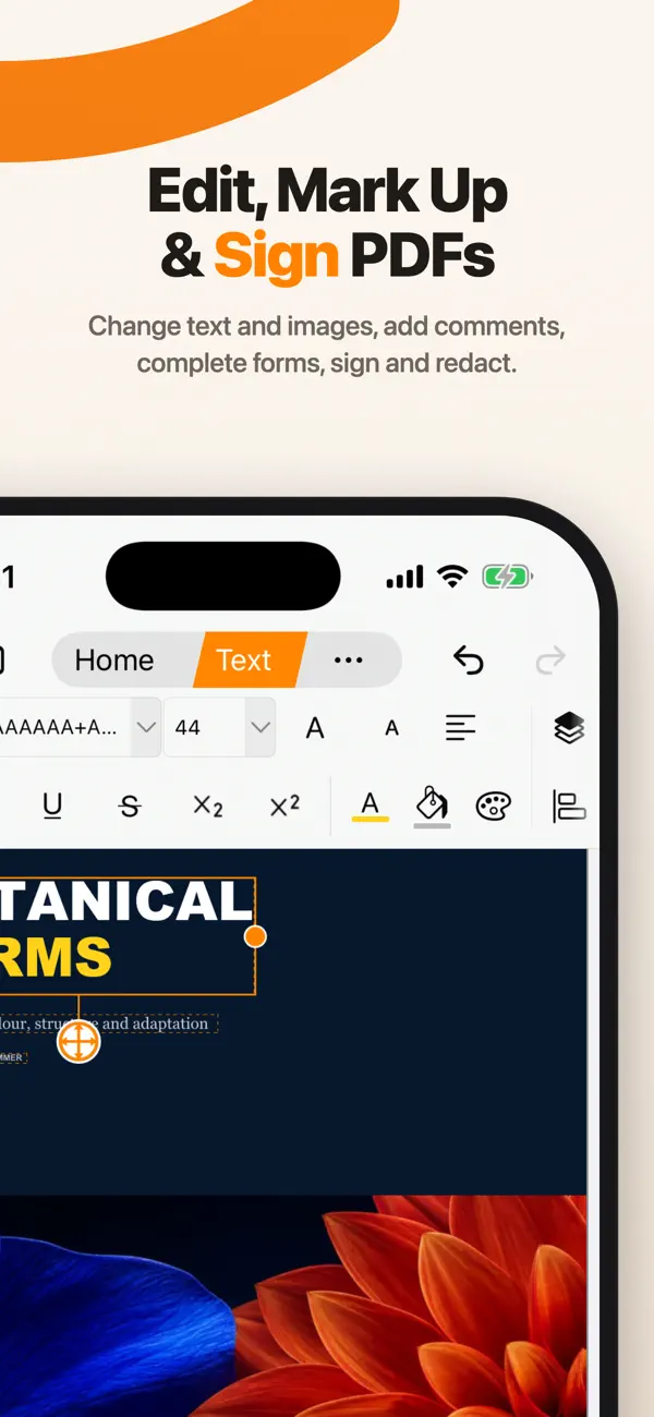 Screenshot #2 pour PDF Max - Edit, Sign PDFs