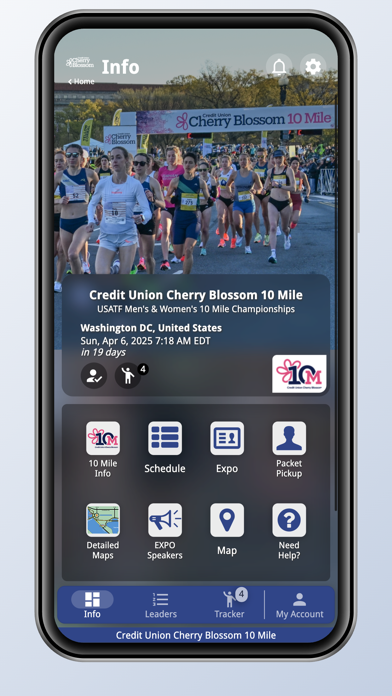 Cherry Blossom 10 Mile & 5K Screenshot