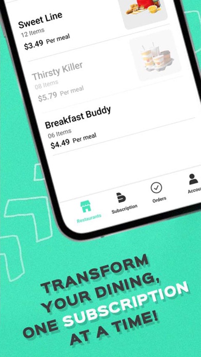 Beecele - Food Subscription Screenshot