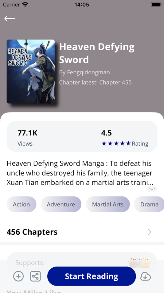 #2. Manga Reader Manga Man (iOS) Podle: Tran Phong