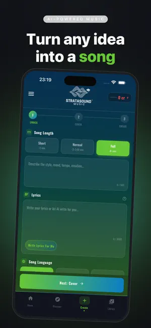 StrataSound Music screenshot 2