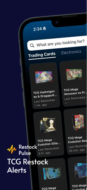 Restock Pulse – TCG Alerts screenshot 1