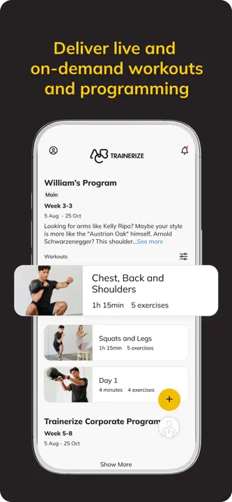 Fitness App (ABC Trainerize)のスクリーンショット（3/9）