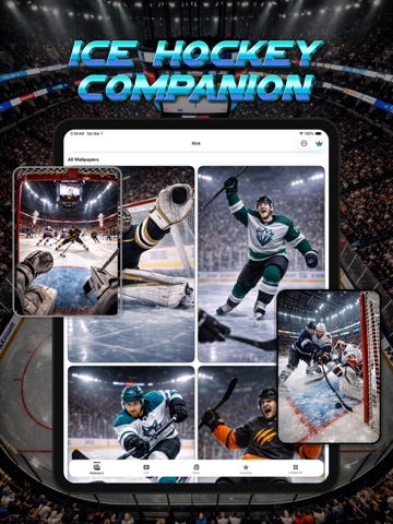 Ice Hockey Sports Games iPad screenshot